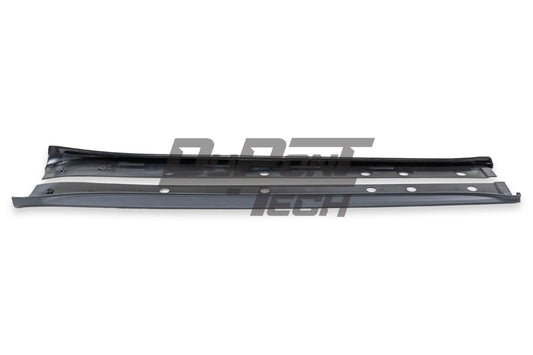 Porsche 911 991.1 Carrera Base/S/T 2012 2013 2014 2015 2016 & 991.2 Carrera Base/S/T 2017 2018 2019 with Aftermarket Parts – GT2RS Conversion Style Side Skirts PP Polypropylene