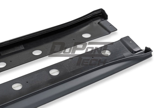 Porsche 911 991.1 Carrera Base/S/T 2012 2013 2014 2015 2016 & 991.2 Carrera Base/S/T 2017 2018 2019 with Aftermarket Parts – GT2RS Conversion Style Side Skirts PP Polypropylene