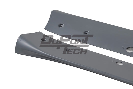 Porsche 911 991.1 Carrera Base/S/T 2012 2013 2014 2015 2016 & 991.2 Carrera Base/S/T 2017 2018 2019 with Aftermarket Parts – GT2RS Conversion Style Side Skirts PP Polypropylene