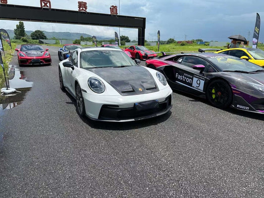 Porsche 911 992.1 Carerra Base/S/T/4/4S/GTS 2020 2021 2022 20223 2024 & 911 992.2 Carerra Base/S/T/4/4S/GTS 2025-ON GT2RS Full Conversion Kit PP Polypropylene / Dry Pre-preg Carbon Fiber from Dupont Tech