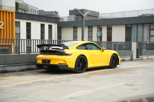 Dupont Tech GT3 Conversion Style Rear Bumper & Trims for Porsche 911 992.1 992.2 Carerra S Targa 4 4S S GTS GT3 2020-ON PP Polypropylene/Carbon Fiber