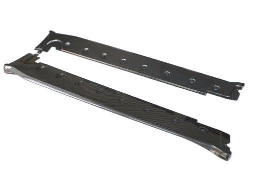 Porsche 911 992.1 Carerra Base/S/T/4/4S/Targa 4/Targa 4S/GTS 2020 2021 2022 2023 2024 & 911 992.2 Carerra Base/S/T/4/4S/Targa 4/Targa 4S/GTS 2025-ON with Aftermarket Parts - GT3 Conversion Style Side Skirts Dry Pre-preg Carbon Fiber from Dupont Tech