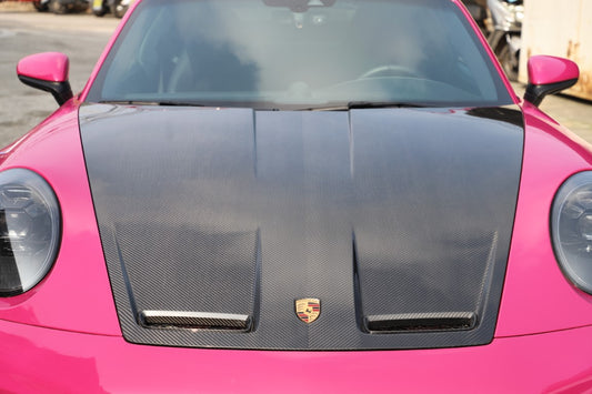 Porsche 911 992.1 Carerra Base/S/T/4/4S/GTS 2020 2021 2022 20223 2024 & 911 992.2 Carerra Base/S/T/4/4S/GTS 2025-ON GT2RS Full Conversion Kit PP Polypropylene / Dry Pre-preg Carbon Fiber from Dupont Tech