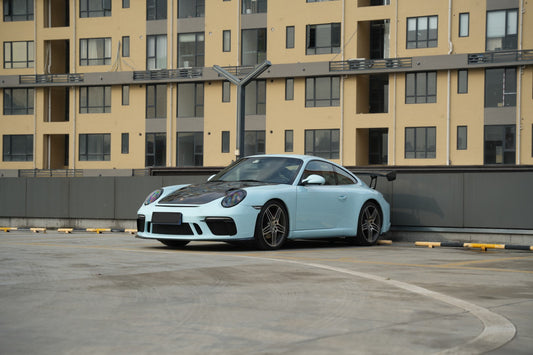 Porsche 911 997.1 997.2 Carrera/S/4S/Targa/Targa4S/GTS/Turbo/Turbo S/GT3/GT3RS/GT2 2009 2010 2011 2012 with Aftermarket Parts – GT3 Conversion Style Front Bumper & Trims PP Polypropylene / Dry Pre-preg Carbon Fiber from Dupont Tech
