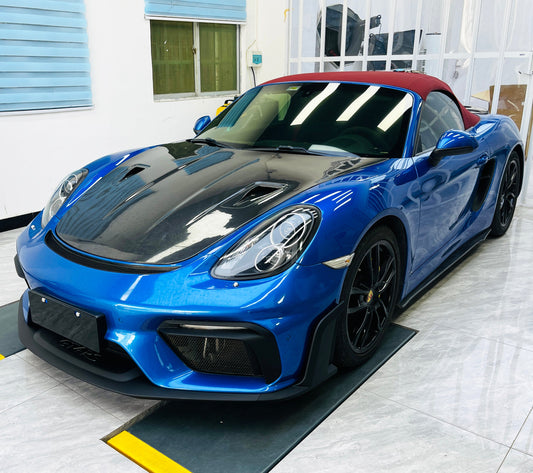 Dupont Tech GT4RS Full Conversion Kit for Porsche 981 Cayman 2012-2016 PP Polypropylene / Carbon Fiber