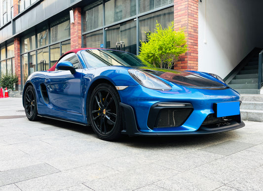 Dupont Tech GT4RS Full Conversion Kit for Porsche 981 Cayman 2012-2016 PP Polypropylene / Carbon Fiber