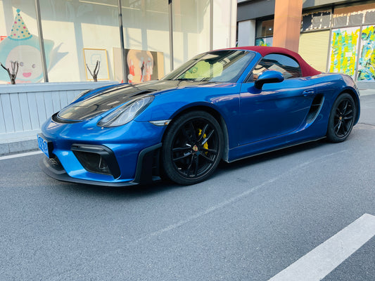 Dupont Tech GT4RS Full Conversion Kit for Porsche 981 Cayman 2012-2016 PP Polypropylene / Carbon Fiber