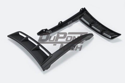 Dupont Tech GT4 Conversion Style Front Bumper & Trims for Porsche 987.1 987.2 2005-2012 Cayman & Boxster PP Polypropylene/Dry Carbon Fiber