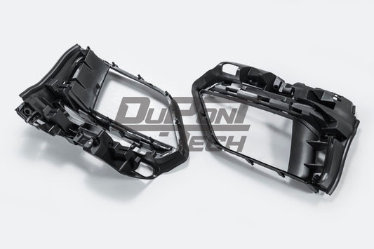 Dupont Tech GT4 Conversion Style Front Bumper & Trims for Porsche 987.1 987.2 2005-2012 Cayman & Boxster PP Polypropylene/Dry Carbon Fiber