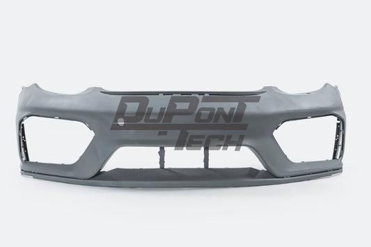 Dupont Tech GT4 Conversion Style Front Bumper & Trims for Porsche 987.1 987.2 2005-2012 Cayman & Boxster PP Polypropylene/Dry Carbon Fiber