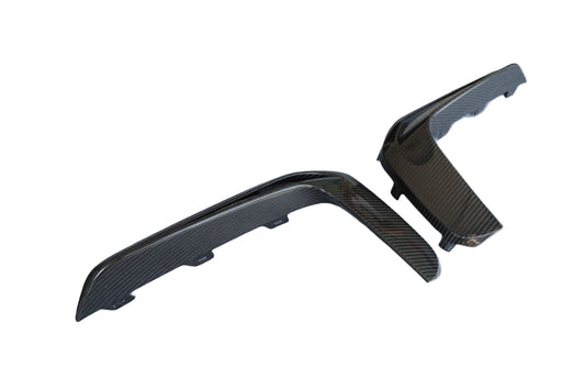 Porsche 987.1 987.2 Cayman & Boxster (all models, including Base / S / R) 2005 2006 2007 2008 2009 2010 2011 2012 & 981 Cayman & Boxster (all models, including Base / S / GTS / GT4 / Spyder) 2012 2013 2014 2015 2016 & 718 982 Cayman & Boxster (Base / T / S / GTS / GT4 / Spyder) 2017-ON (designed to be installed on DuPont Tech GT4RS conversion front bumper ONLY) with Aftermarket Parts - GT4RS Style Upper Valances Dry Pre-preg Carbon Fiber from Dupont Tech