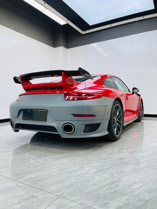 Porsche 991.1 Carrera Base/S/T 2012 2013 2014 2015 2016 GT2RS Full Conversion Kit PP Polypropylene / Dry Pre-preg Carbon Fiber from Dupont Tech