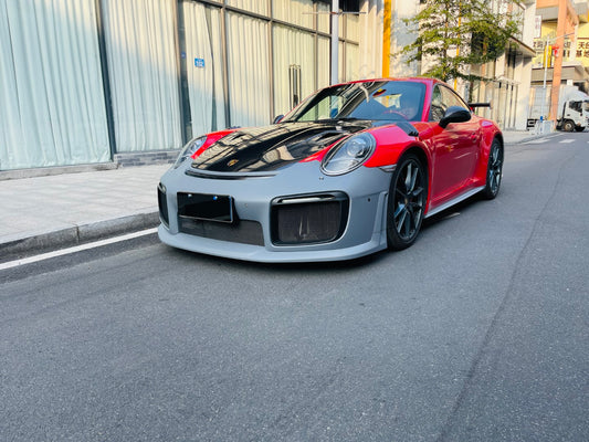 Porsche 991.1 Carrera Base/S/T 2012 2013 2014 2015 2016 GT2RS Full Conversion Kit PP Polypropylene / Dry Pre-preg Carbon Fiber from Dupont Tech