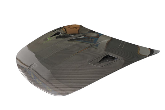 Porsche Panamera 971 971.1 Base/4/4S/GTS/Turbo/Turbo S 2017 2018 2019 2020 & Panamera 971 971.2 Base/4/4S/GTS/Turbo/Turbo S 2021 2022 2023 with Aftermarket Parts - Hood Dry Pre-preg Carbon Fiber from Dupont Tech