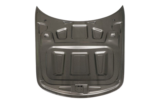 Porsche Panamera 971 971.1 Base/4/4S/GTS/Turbo/Turbo S 2017 2018 2019 2020 & Panamera 971 971.2 Base/4/4S/GTS/Turbo/Turbo S 2021 2022 2023 with Aftermarket Parts - Hood Dry Pre-preg Carbon Fiber from Dupont Tech