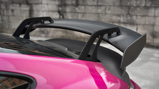 DuPont Tech GT3 V1 Style Rear Wing for Porsche 911 992.1 992.2 2020-ON Dry Pre-preg Carbon Fiber