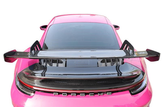 DuPont Tech GT3 V1 Style Rear Wing for Porsche 911 992.1 992.2 2020-ON Dry Pre-preg Carbon Fiber