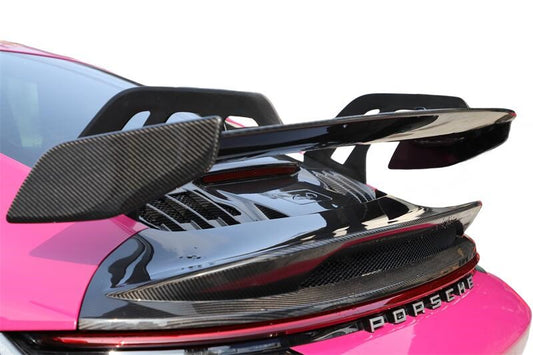 DuPont Tech GT3 V1 Style Rear Wing for Porsche 911 992.1 992.2 2020-ON Dry Pre-preg Carbon Fiber