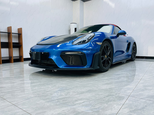 Porsche 981 Boxster (Base / S / GTS / Spyder) 2012 2013 2014 2015 2016 PP Polypropylene / Dry Pre-preg Carbon Fiber from Dupont Tech