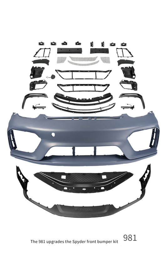 Porsche 981 Boxster (Base / S / GTS / Spyder) 2012 2013 2014 2015 2016 PP Polypropylene / Dry Pre-preg Carbon Fiber from Dupont Tech