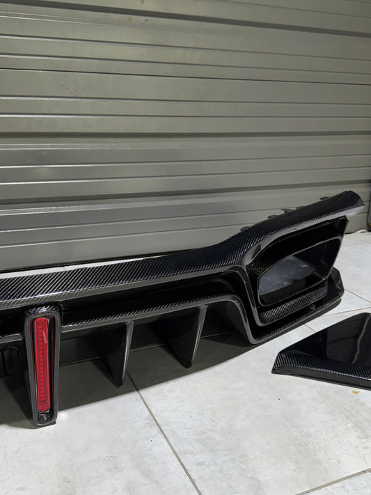 Robot Craftsman "Godzilla" Rear Bumper & Diffuser for Nissan GTR R35 PP Polypropylene FRP Carbon Fiber