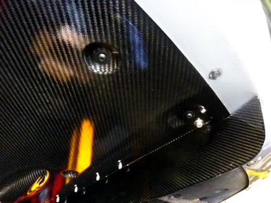 Nissan GTR R35 CBA DBA 2008 2009 2010 2011 2012 2013 2014 2015 2016 with Aftermarket Parts - Rear Diffuser Blade Carbon Fiber / FRP from EPR USA