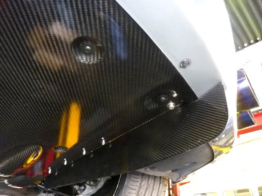 Nissan GTR R35 CBA DBA 2008 2009 2010 2011 2012 2013 2014 2015 2016 with Aftermarket Parts - Rear Diffuser Blade Carbon Fiber / FRP from EPR USA