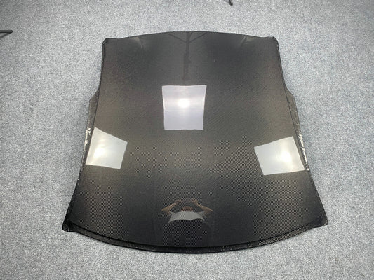 Nissan GTR R35 CBA DBA EBA 2008 2009 2010 2011 2012 2013 2014 2015 2016 2017 2018 2019 2020 2021 2022 2023 2024 with Aftermarket Parts - Roof Skin Overlay Carbon Fiber / FRP from EPR USA