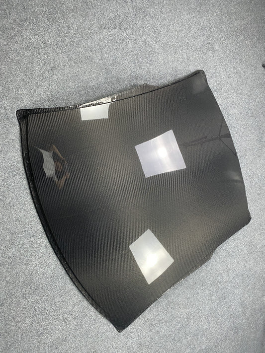 Nissan GTR R35 CBA DBA EBA 2008 2009 2010 2011 2012 2013 2014 2015 2016 2017 2018 2019 2020 2021 2022 2023 2024 with Aftermarket Parts - Roof Skin Overlay Carbon Fiber / FRP from EPR USA
