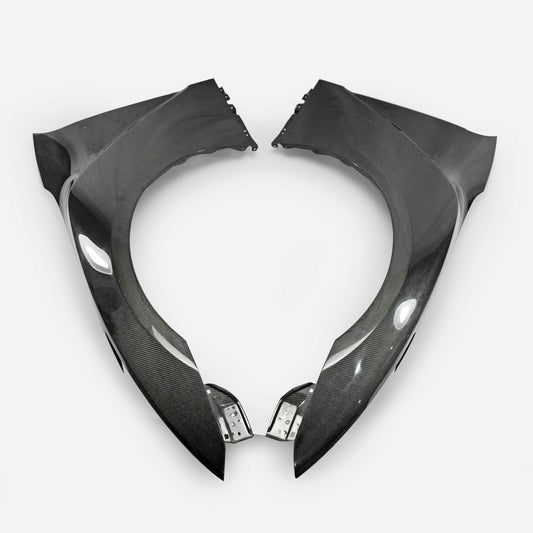 Nissan GTR R35 CBA DBA EBA 2008 2009 2010 2011 2012 2013 2014 2015 2016 with Aftermarket Parts - OE Style Front Fender (with fender vents) Carbon Fiber / FRP from EPR USA