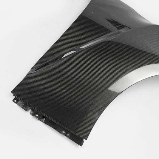 Nissan GTR R35 CBA DBA EBA 2008 2009 2010 2011 2012 2013 2014 2015 2016 with Aftermarket Parts - OE Style Front Fender (with fender vents) Carbon Fiber / FRP from EPR USA
