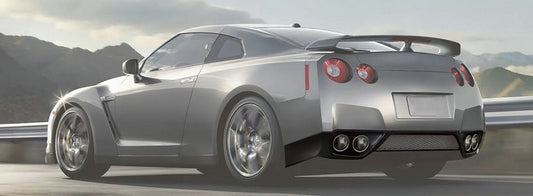 Nissan GTR R35 CBA 2008 2009 2010 2011 2012 2013 2014 2015 2016 with Aftermarket Parts - OE Style Rear Diffuser Carbon Fiber / FRP from EPR USA