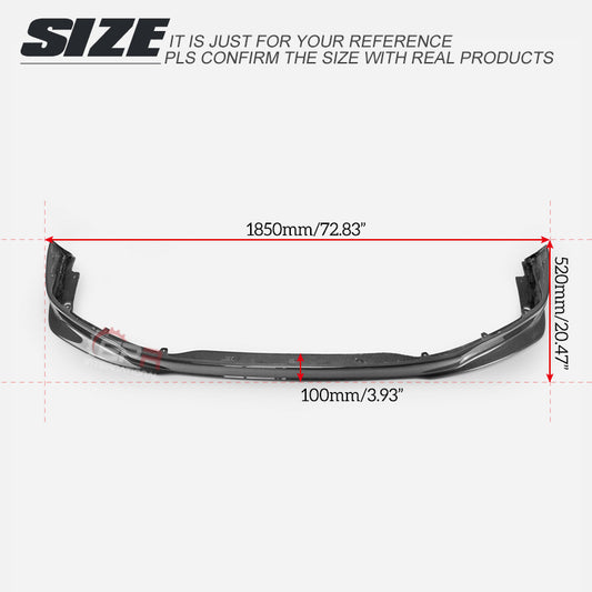 Nissan GTR R35 DBA 2012 2013 2014 2015 2016 with Aftermarket Parts - KS Style Front Lip Carbon Fiber / FRP from EPR USA