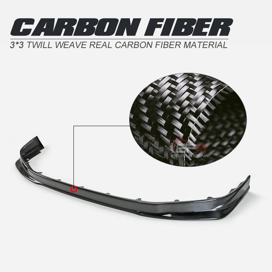 Nissan GTR R35 DBA 2012 2013 2014 2015 2016 with Aftermarket Parts - KS Style Front Lip Carbon Fiber / FRP from EPR USA