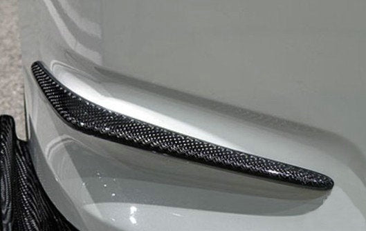 Nissan GTR R35 CBA 2008 2009 2010 2011 with Aftermarket Parts - AS Front Bumper Canard Carbon Fiber / FRP from EPR USA