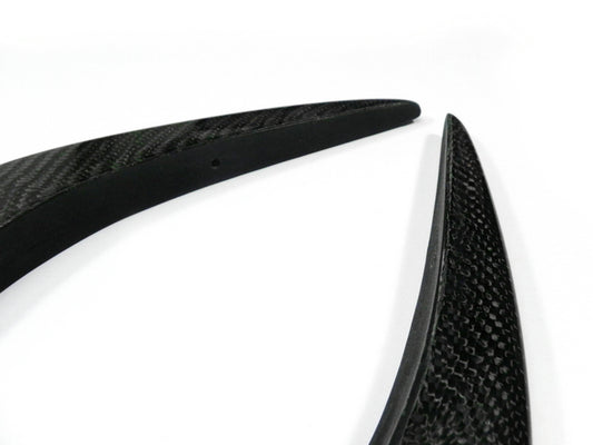 Nissan GTR R35 CBA 2008 2009 2010 2011 with Aftermarket Parts - AS Front Bumper Canard Carbon Fiber / FRP from EPR USA