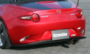 Mazda MX5 Miata Softtop RF Grand Touring Club Sport ND1 ND2 ND3 2016-ON with Aftermarket Parts - CS Style Rear Diffuser FRP from EPR USA
