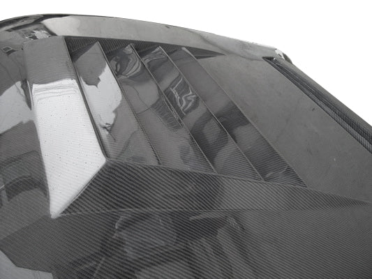 Nissan R32 Skyline GTR 1989 1990 1991 1992 1993 1994 with Aftermarket Parts - DMAX Style Hood Carbon Fiber / FRP from EPR USA