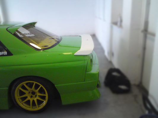 Nissan R32 Skyline GTR 1989 1990 1991 1992 1993 1994 & R32 Skyline GTS 1989 1990 1991 1992 1993 1994 with Aftermarket Parts - DMAX Style Rear Wing Carbon Fiber / FRP from EPR USA