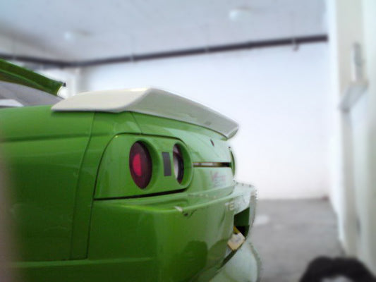 Nissan R32 Skyline GTR 1989 1990 1991 1992 1993 1994 & R32 Skyline GTS 1989 1990 1991 1992 1993 1994 with Aftermarket Parts - DMAX Style Rear Wing Carbon Fiber / FRP from EPR USA