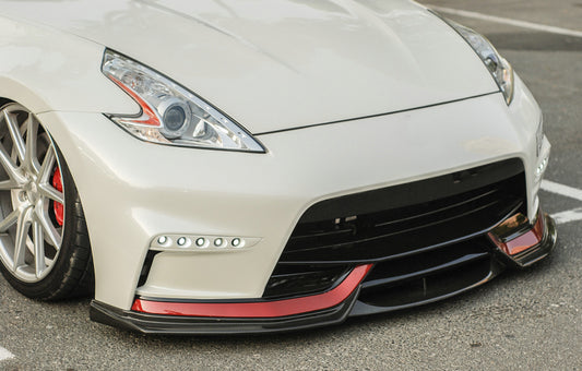 Nissan Nismo V2 2012 2013 2014 2015 2016 2017 2018 2019 2020 with Aftermarket Parts - EPA Front Lip Carbon Fiber / FRP from EPR USA