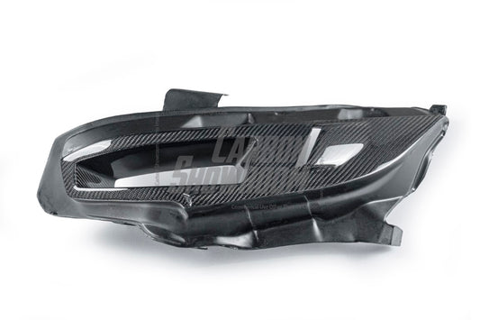 Honda Civic Type-R FK8 2017 2018 2019 2020 2021 & Civic 10th Gen FC1 FC2 FC5 FC6 2016 2017 2018 2019 2020 2021 & Civic 10th Gen FC3 FC4 2017 2018 2019 2020 2021 & Civic 10th Gen FK7 2017 2018 2019 2020 2021 with Aftermarket Parts - EPA Headlight Intake Duct LHD Driver Side & Headlight Intake Duct LHD Passenger Side Carbon Fiber / FRP from EPR USA