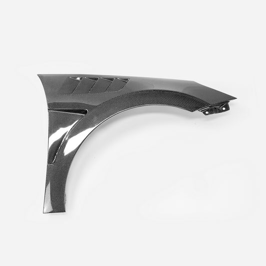 Hyundai Elantra Limited N-Line SE SEL Pre-Facelift CN7 2021 2022 2023 with Aftermarket Parts - EPA V Type Vented Front Fender Carbon Fiber from EPR USA