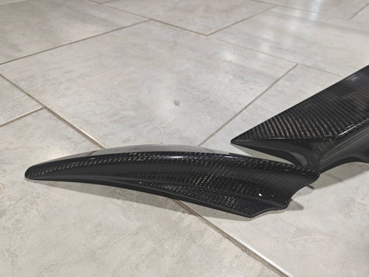 Mazda MX5 Miata Softtop Grand Touring Club Sport ND1 ND2 ND3 2016-ON with Aftermarket Parts - ESQ Style Rear Spoiler Carbon Fiber / FRP from EPR USA