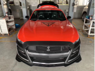 Ford Mustang Ecoboost V6 GT March1 Bullitt S550.2 2018 2019 2020 2021 2022 2023 with Aftermarket Parts - Front Bumper PP from EPR USA