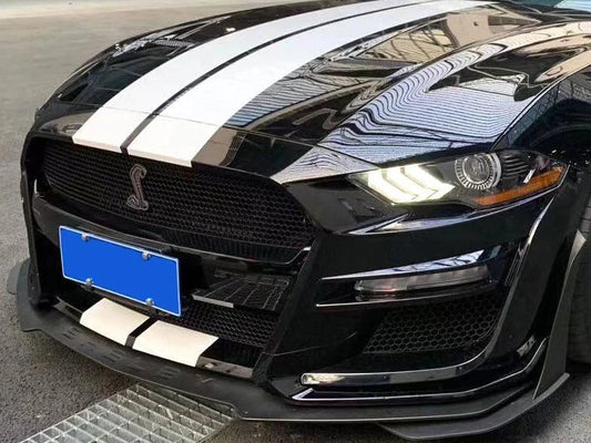 Ford Mustang Ecoboost V6 GT March1 Bullitt S550.2 2018 2019 2020 2021 2022 2023 with Aftermarket Parts - Front Bumper PP from EPR USA