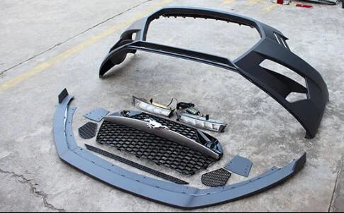 Ford Mustang GT 5.0 V6 3.6 Ecoboost 2.3 S550.1 2015 2016 2017 with Aftermarket Parts - Front Bumper PP from EPR USA