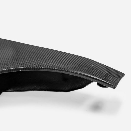 Fiat 500 Abarth 595 2012 2013 2014 2015 2016 2017 2018 2019 with Aftermarket Parts - Front Fender Carbon Fiber from EPR USA