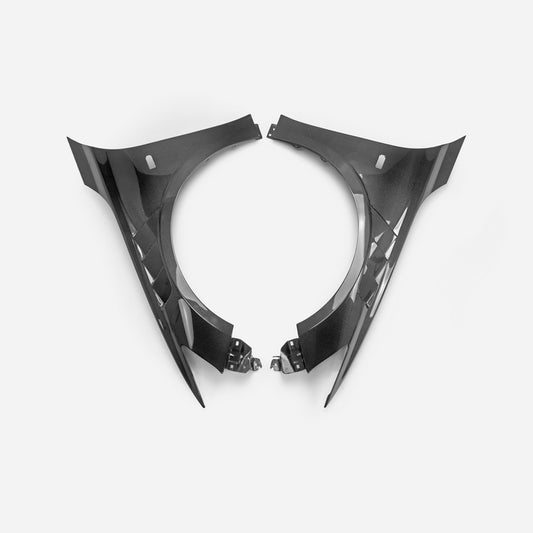 Honda Accord 10th 10.5th Gen 2018 2019 2020 2021 2022 with Aftermarket Parts - Front Fender Carbon Fiber / FRP from EPR USA