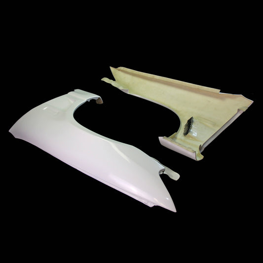 Nissan R33 Skyline GTST Series 2 1997 1998 with Aftermarket Parts - Front Fenders FRP from EPR USA